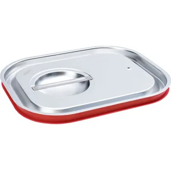 Gastro víko GN 1/2 se silikonovým těsněním STANDARD (Víko se silikonovým těsněním na gastronádoby Standard bez úchytů GN 1/2)