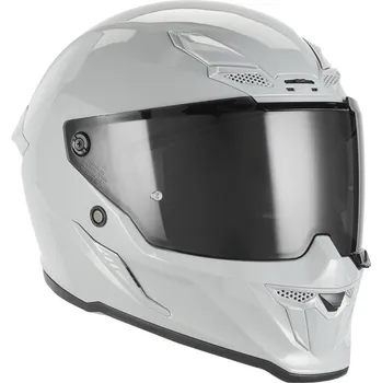 Helma na motorku NOX EXKLUSIV přilba GOLIATH 2026, šedo-bílá, vel. L