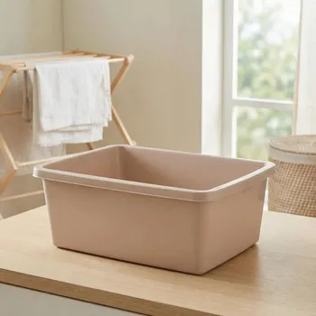 Koš na prádlo Plastová obdélníková prací miska ALTOM DESIGN 11 l taupe