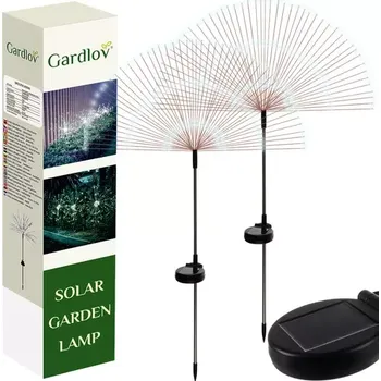 Solární zahradní lampy 2 kusy – pampeliška