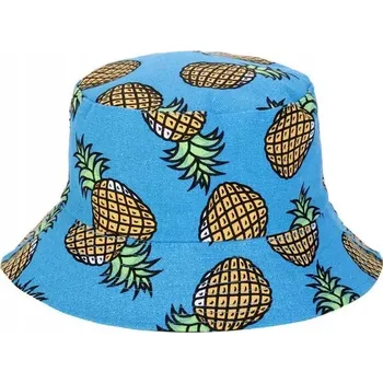 Klobouk Klobouk bucket hat modrý, velikost 58 (bez značky)