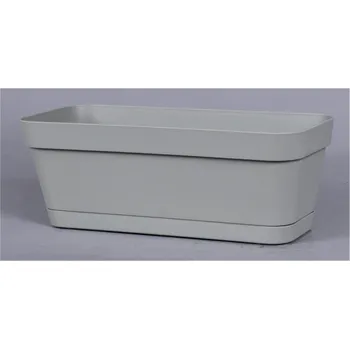 Truhlík Truhlík CLEO CLIP samozavlažovací plastový 29cm, sv.zelená