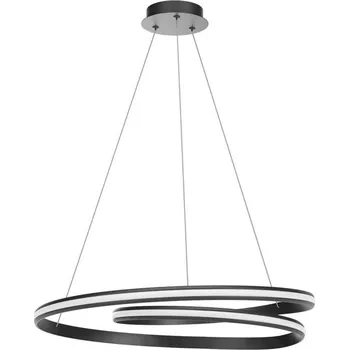 Redo Závěsné LED svítidlo TORSION, 60W, ø 75,2 cm, 3-step, 2700-4000K Barva: Černá