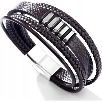 Náramek Náramek Maxim - Hnědá/21,5cm KP-33284