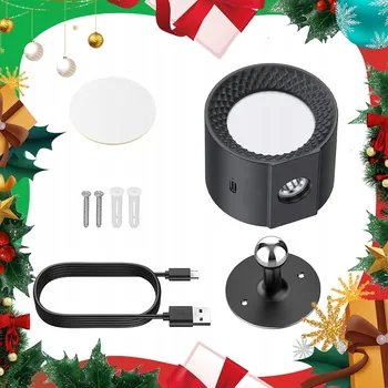 Nástěnné svítidlo LED nástěnné svítidlo 3 BEZDRÁTOVÉ MAGNETICKÉ NASTAVITELNÉ 360°