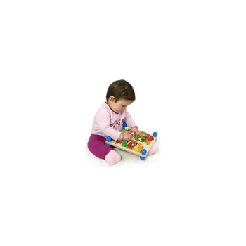 Dřevěná hračka Dřevěný motorický labyrint ZOO - HESS