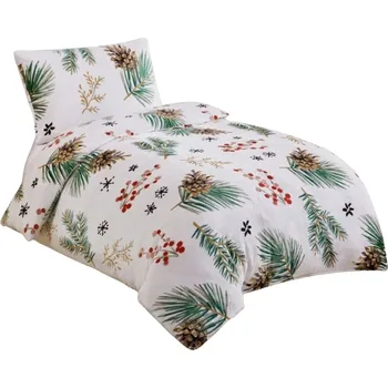 Povlečení Mikroflanel Conifer 140x200, 70x90