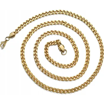 Řetízek Řetízek Delmore - Zlatý/50cm/5mm KP-34586