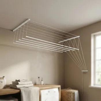 Sušák na prádlo Stropní sušák SNB 1,8 m bílý