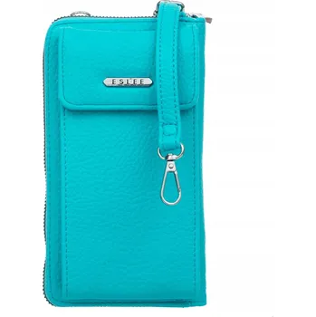 Kabelka ESLEE kabelka eko kůže modrá