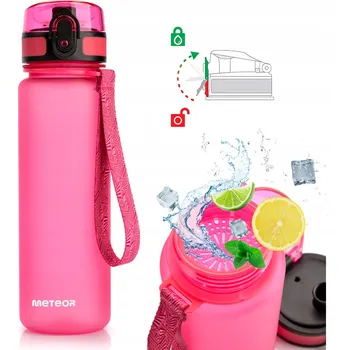 Lahev Na Pití Meteor 74573 500 ml růžový