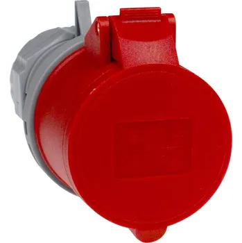 Elektrická zásuvka Elektrická Zásuvka hermetické As Schwabe červené