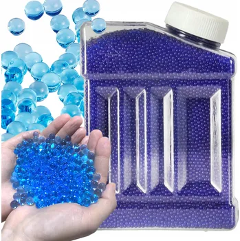 Dětská zbraň Gelové kuličky do pistole Ikonka modré plastové 50 000 ks