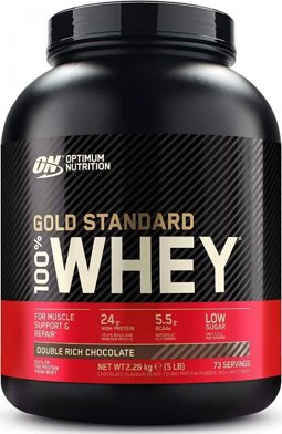 Optimum nutrition 100% Whey Gold 2020g - mléčná čokoláda