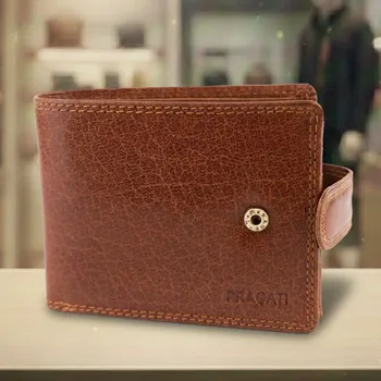 Peněženka Master Pragati luxusní pánská kožená peněženka hnědá premium kůže v dárkové krabičce GTI Grand A-18L-29