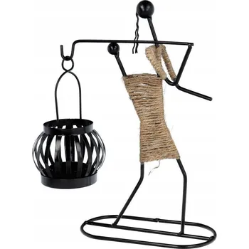 Svícen Svícen na čajové svíčky Art Deco 25 cm