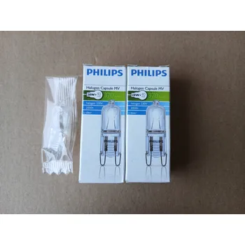 Žárovka Halogenová žárovka PHILIPS 28W (odpovídá 40W) G9 230V, náhrada za OSRAM HALOPIN Cena = 2 ks