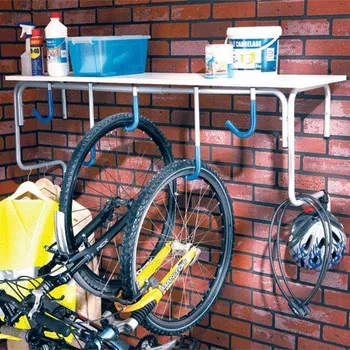 Věšák Věšák na kola vmv002 130 x 60 x 33 cm stříbrná