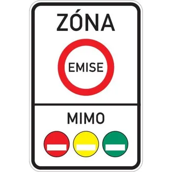 Dopravní značka Dopravní značka IZ7a - Emisní zóna
