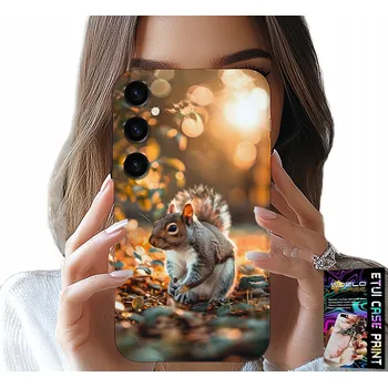 Pouzdro na mobilní telefon POUZDRO PRO SAMSUNG GALAXY A34 5G – SLADKÁ VEVERKA, POUZDRO S VLASTNÍM MOTIVEM