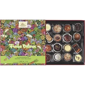 Bonboniéra LAUENSTEIN Bonboniéra - Velikonoce - mix lanýžů a pralinek 200g (ručně vyráběné pralinky) (5200O)