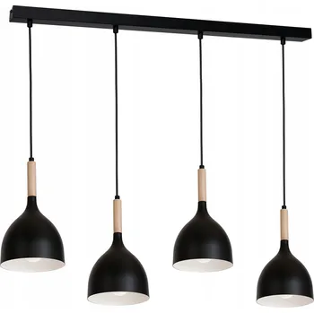 Závěsné svítidlo Luminex Noak wood 4 - světelný bod E27