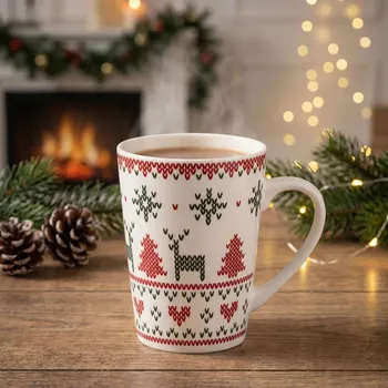 Vánoční porcelánový hrnek ALTOM DESIGN SCANDI B 540 ml