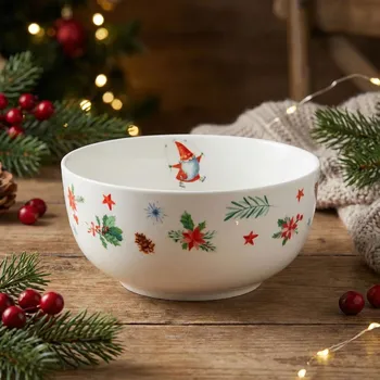 Porcelánová miska ALTOM DESIGN NEW BONE CHINA ZIMOWE SKRZATY 14 cm