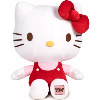 plyšák Hello Kitty - Plyšák s nášivkou 20 cm RŮŽOVÝ