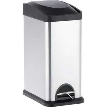 Odpadkový koš Odpadkový koš Merida nerezová ocel 15l stříbrný
