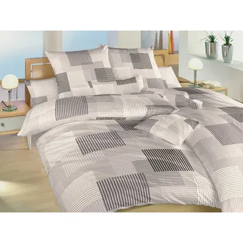 Povlečení bavlna Patrik šedý 140x200, 70x90 cm II.jakost