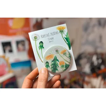 Kosmetické zrcátko ePiPí Zrcátko - Pampelišky