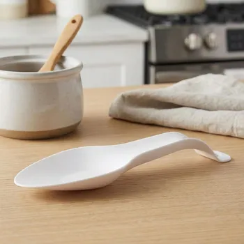 Příbor Plastová podložka pod lžíci PRIMPOL bílá