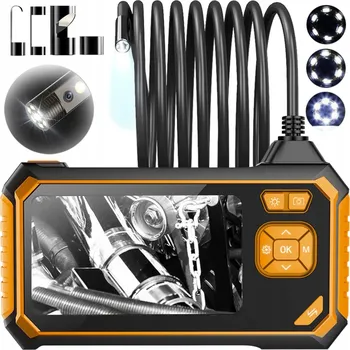 ENDOSKOPICKÁ INSPEKČNÍ KAMERA 5M 8x LED FULL HD LCD 4,3'' IP67
