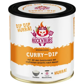Koření Rock'n'Rubs kořenící směs na dip - KARI, 140 g