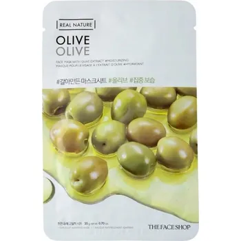 Pleťová maska The Face Shop Maska s olivovým extraktem pro intenzivní hydrataci 20 g