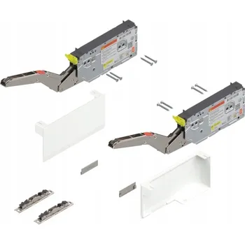 Nábytkové kování Píst zvedání BLUM Aventos HK top 22K2700 bílý, kompletní sada + upevnění