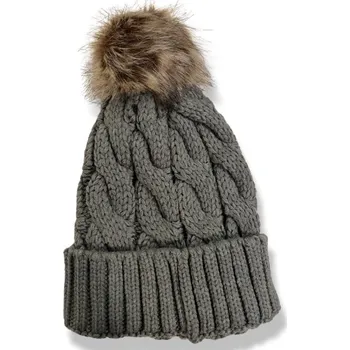 Čepice Bez značky zimní čepice beanie hnědá velikost 58