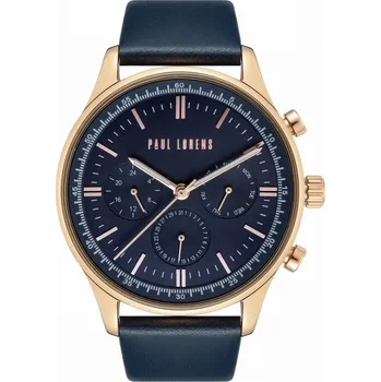 Hodinky STYLOVÉ pánské hodinky Paul Lorens 10602A2-6F3 + DATUMOVKA + KRABIČKA