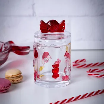 Dóza na potraviny Skleněná dóza s víkem na cukroví Altom Design 285 ml