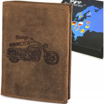 Peněženka Peněženka Beltimore , přírodní kůže, hnědá - muž