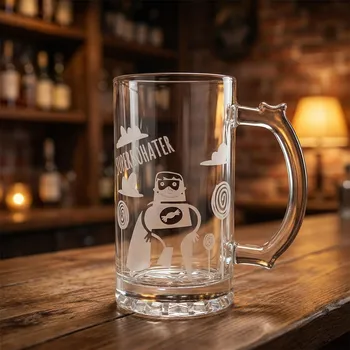 Sklenice Skleněný půllitr na pivo ALTOM DESIGN SUPER BOHATER 500 ml