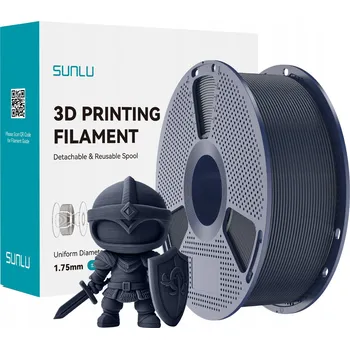 Filament FILAMENT SUNLU PLA+ TMAVĚ MODRÝ MIDNIGHT 1KG