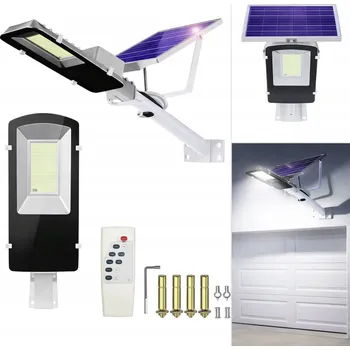 Venkovní osvětlení Pouliční lampa Azaris 3000 W 15000 lm, bateriové/solární napájení