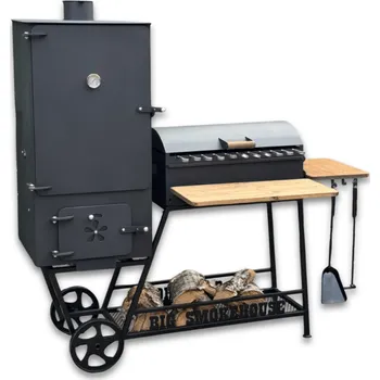 Zahradní gril Kalme Venkovní kombinovaná kuchyně BIG Smokehouse Kalme