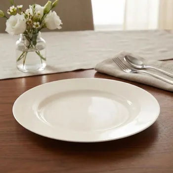 Talíř Porcelánový dezertní talíř MARIAPAULA KLASYKA / NOVA 17 cm ecru krémový