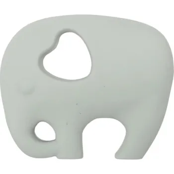 Silikonové kousátko sloník Šedé (Silikonové kousátko sloník šedé)