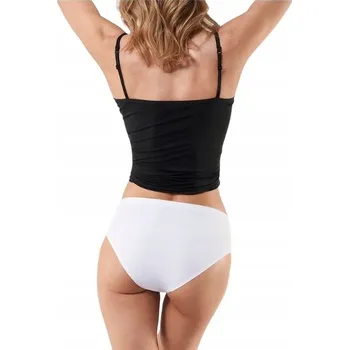 Kalhotky Julimex Kalhotky Simple Panty Bílé Bílá XL