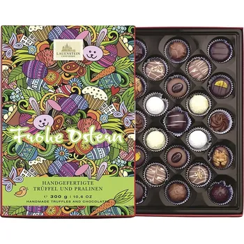 Bonboniéra LAUENSTEIN Bonboniéra - Velikonoce - mix lanýžů a pralinek 300g (ručně vyráběné pralinky) (5310O)