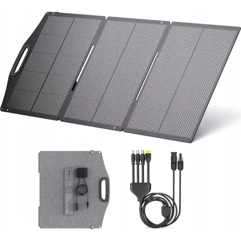 solární panel BigBlue 150W skládací solární panel ETFE IP68 – 5 konektorů, pro karavan